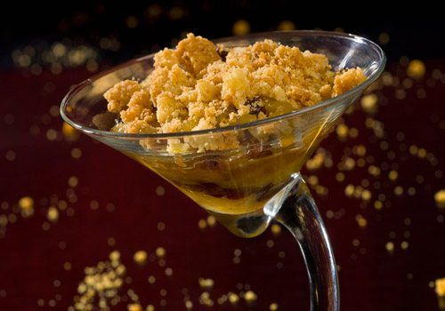 Recette : Crumble d'ananas aux raisins secs - EpiSaveurs