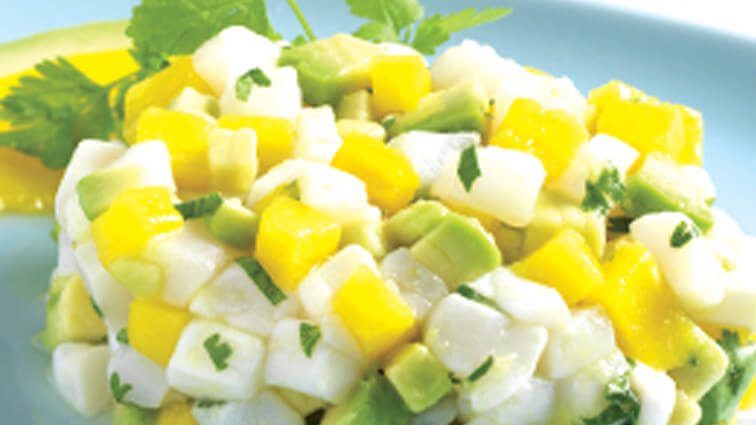 Recette : Tartare de noix de Saint-Jacques - TerreAzur