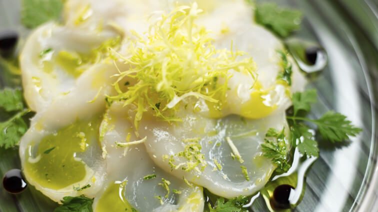Recette : Suggestions de carpaccio de Saint-Jacques - TerreAzur