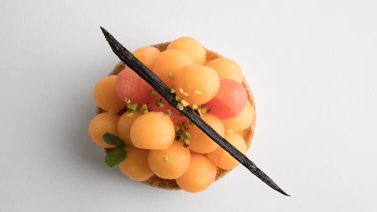 Recette : Tartelette fraîcheur de melon - TerreAzur