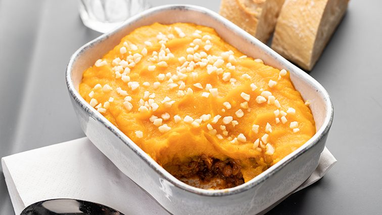 Recette : Parmentier de lentilles au potiron - TerreAzur