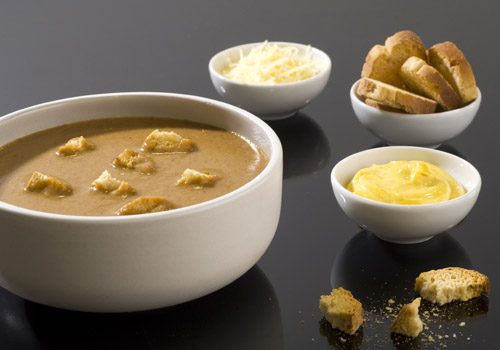 Recette : Soupe de poisson, rouille crémeuse et croûtons - EpiSaveurs