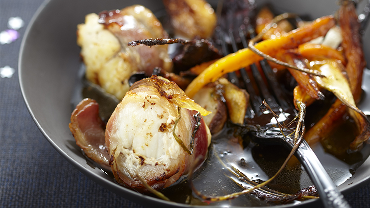 Recette : Médaillons de lotte aux légumes anciens et ses frites de patate douce - TerreAzur