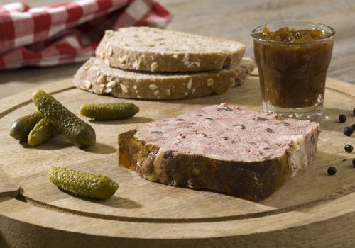 Recette : Terrine de volaille aux trompettes de la mort et morilles - EpiSaveurs