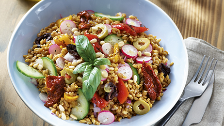 Recette : Salade d'épeautre - TerreAzur