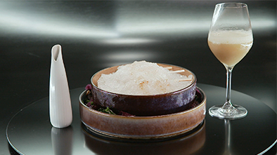 Recette : Sucette de langoustine façon Kakigori par Lilian de Top Chef - TerreAzur