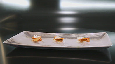 Recette : Sushi de langoustine meringué par Lilian de Top Chef - TerreAzur