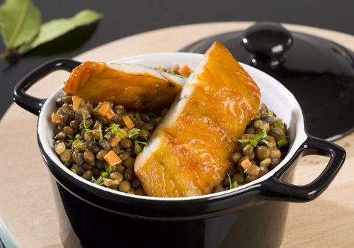 Recette : Cassolette de lentilles au haddock fumé - EpiSaveurs
