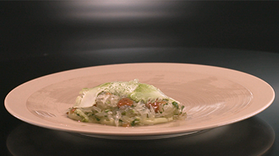 Recette : Pomelos, citron vert, romanesco par Wilfried de Top Chef - TerreAzur