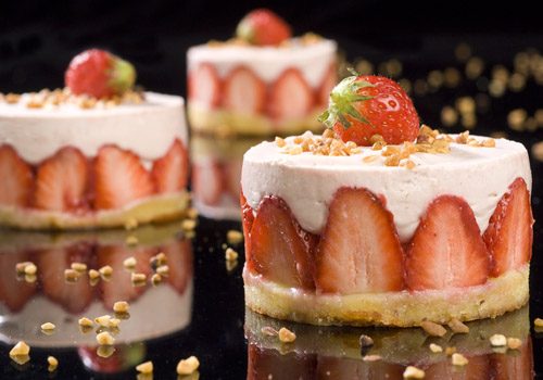 Recette : Entremet à la fraise - EpiSaveurs