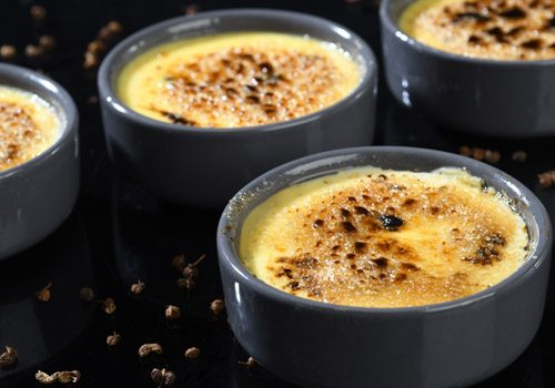Recette : Crème brulée au poivre de Sechuan - EpiSaveurs