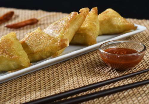 Recette : Samoussas au crabe - EpiSaveurs