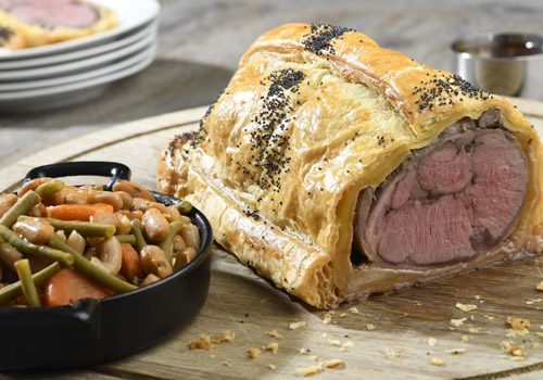 Recette : Selle d'agneau en croute et Mogettes de Vendée - EpiSaveurs