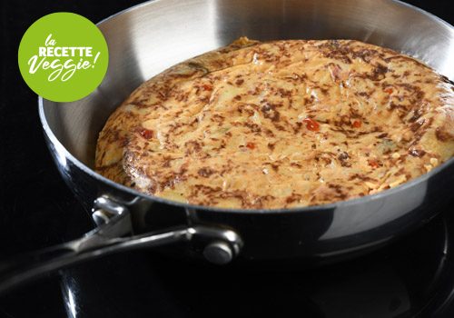 Recette : Tortilla aux légumes confits - EpiSaveurs