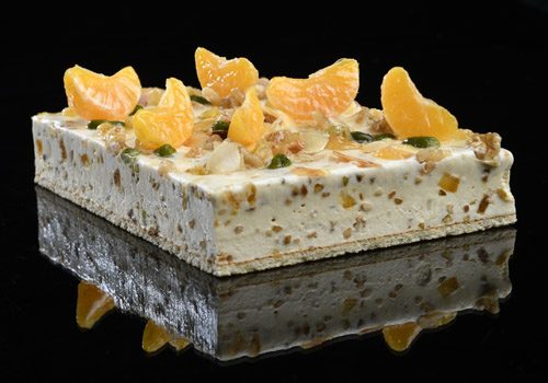 Recette : L’agrume mandarine nougat - EpiSaveurs