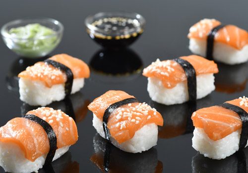 Recette : Nigiri saumon sésame - EpiSaveurs