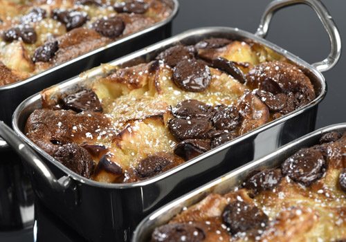 Recette : Clafoutis aux pommes, poires et pépites de chocolat - EpiSaveurs