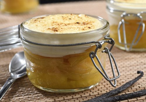 Recette : Carpaccio d’ananas en sabayon - EpiSaveurs