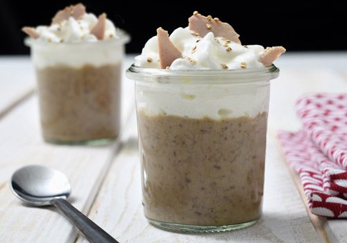 Recette : Cappuccino de lentilles, copeaux de foie gras et quinoa soufflé - EpiSaveurs