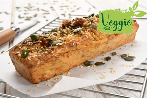 Recette : Cake aux graines et tomates séchées - EpiSaveurs
