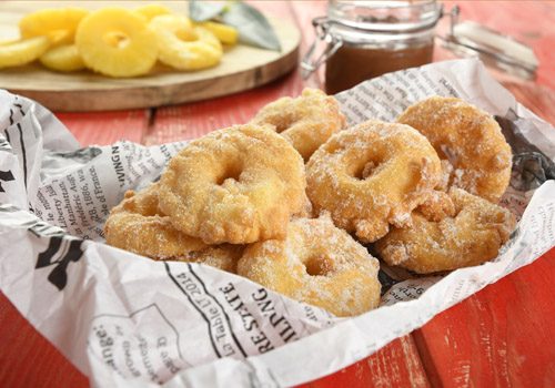 Recette : Beignet d’ananas au sucre - EpiSaveurs