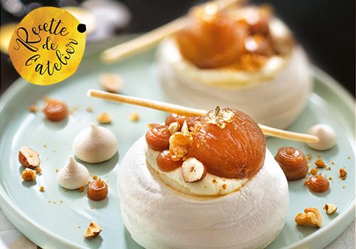 Recette : Pavlova marrons glacés - EpiSaveurs
