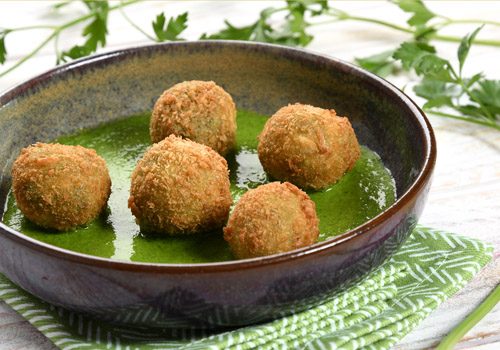 Recette : Croquettes d'escargots au coulis de persil plat - EpiSaveurs