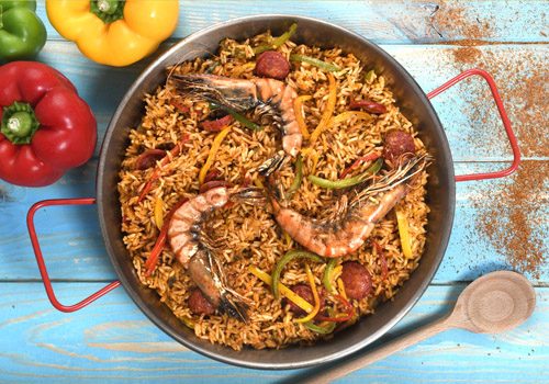 Recette : Jumbalaya aux épices cajun, chorizo et gambas - EpiSaveurs