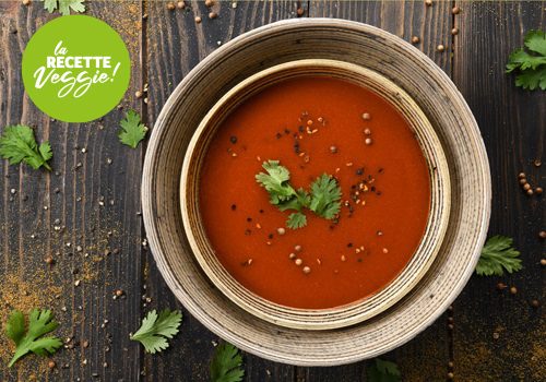 Recette : Velouté de piquillos tomate et cumin - EpiSaveurs