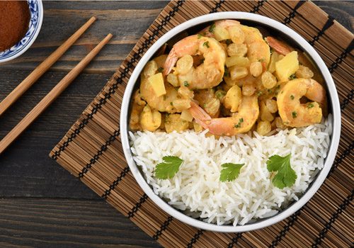 Recette : Curry de crevettes - EpiSaveurs