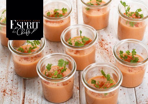 Recette : Panna cotta de carotte au piment fumé - EpiSaveurs