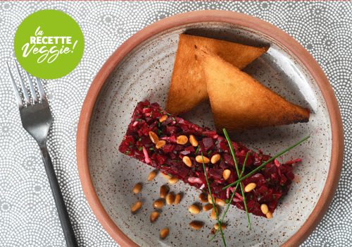 Recette : Tartare de betterave rouge à l'huile de sésame et vinaigre de grenade - EpiSaveurs
