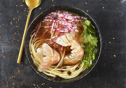 Recette : Ramen à la langoustine - EpiSaveurs