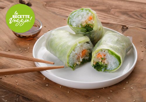 Recette : Rouleaux de printemps veggie - EpiSaveurs