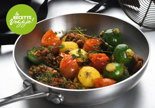 Recette : Petits farcis provençaux veggie - EpiSaveurs