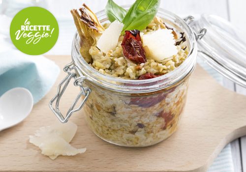 Recette : Blésotto au blé vert fumé - EpiSaveurs