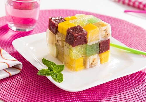 Recette : Rubis-cube de fruit gélifié - EpiSaveurs