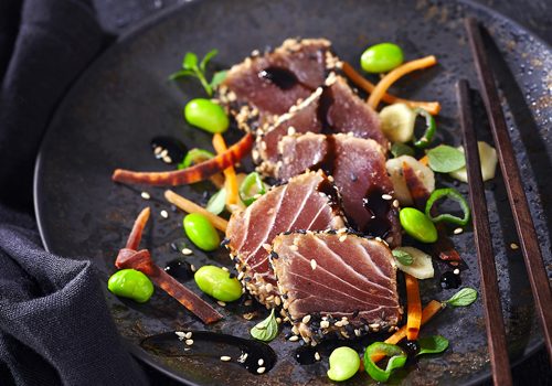 Recette : Thon rouge snacké au sésame - EpiSaveurs