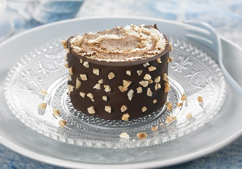 Recette : Bûche chocolat, crème de marron - EpiSaveurs