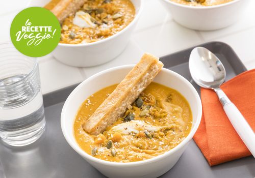Recette : Soupe de lentilles corail à l’indienne et fingers de riz - EpiSaveurs