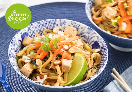 Recette : Pad Thaï Veggie - EpiSaveurs