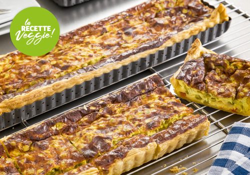 Recette : Quiche St Germain aux pois cassés et au curry doux - EpiSaveurs