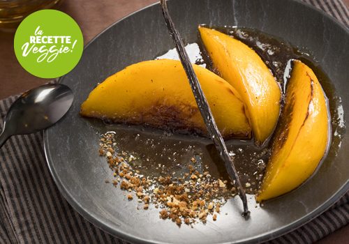 Recette : Mangue rôtie au poivre Séchuan et sucre Muscovado - EpiSaveurs