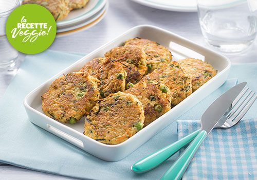 Recette : Galette de légumes au quinoa et flocon d'avoine - EpiSaveurs