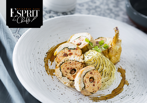Recette : Suprême de volaille cuit sous vide mariné au poivre fumé de Sarawak - EpiSaveurs